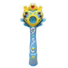 Load image into Gallery viewer, Kids Magic Wand Party Water Bubble Gun Blower Toy Electric Magic Wedding Soap Bubble Machine Pomperos Outdoor Toy for Children