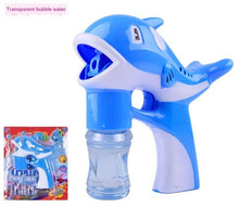 Load image into Gallery viewer, Kids Magic Wand Party Water Bubble Gun Blower Toy Electric Magic Wedding Soap Bubble Machine Pomperos Outdoor Toy for Children
