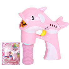 Load image into Gallery viewer, Kids Magic Wand Party Water Bubble Gun Blower Toy Electric Magic Wedding Soap Bubble Machine Pomperos Outdoor Toy for Children