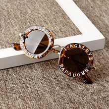 Load image into Gallery viewer, Kids Sun glasses 2019 New Infant Kids Baby Girls Boys Sunglass Letter Sun Glasses Beach Party Accessories