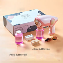 Load image into Gallery viewer, 2020 New Summer Smoke Magic Bubble Machine Electric Automatic Bubble Blower Maker Gun Birthday Gift For Kids Outdoor Toys