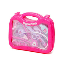 Load image into Gallery viewer, 13Pcs/set with box Children doctor toy pretend play set portable suitcase medical tool kids game play house toys